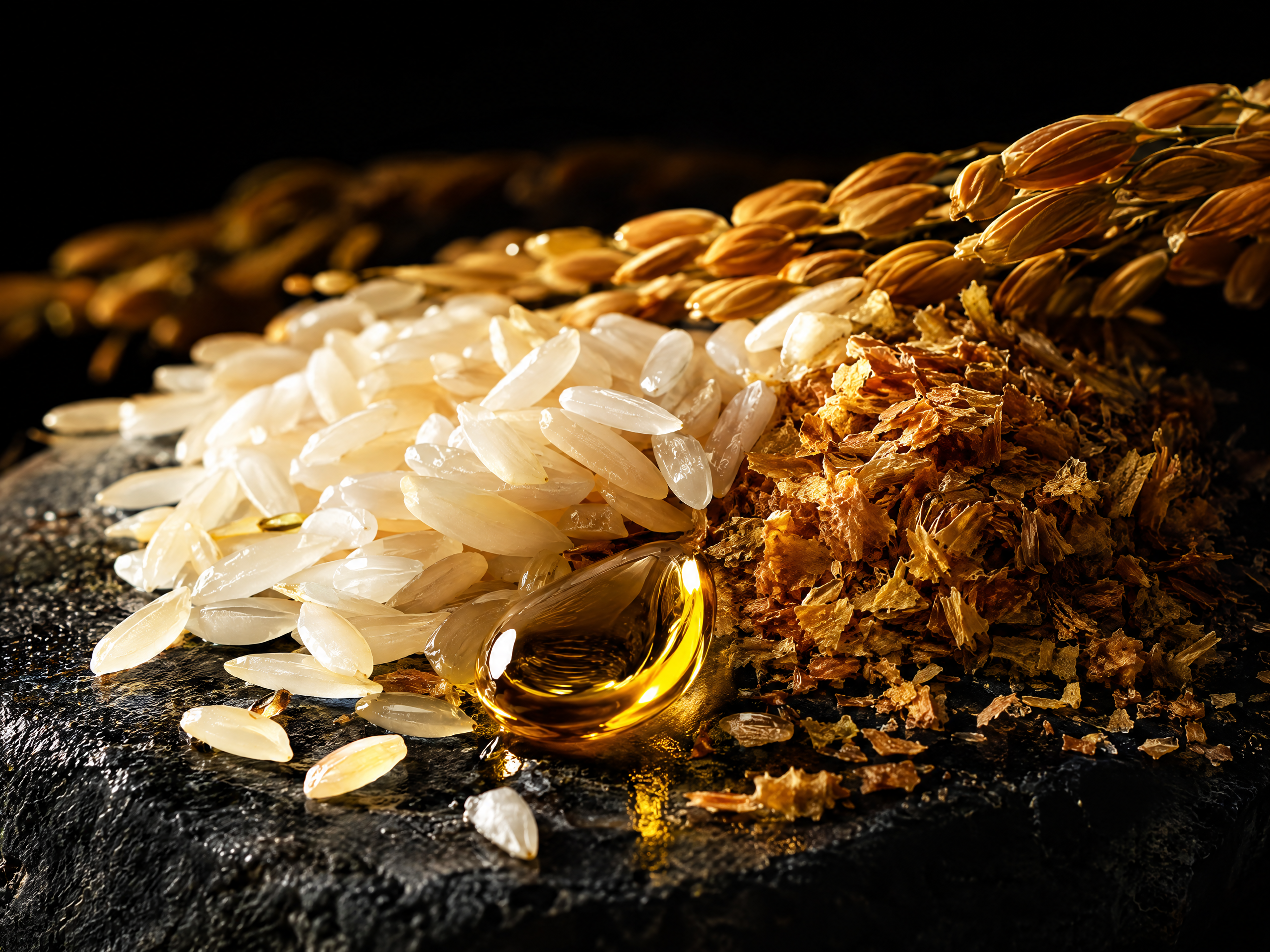 RICE BRAN OIL ingredient visual