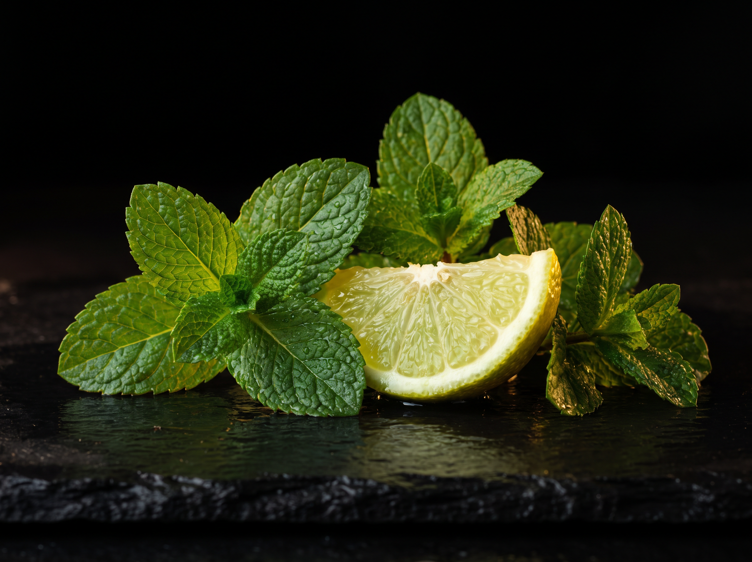 SPEARMINT + BERGAMOT ingredient visual